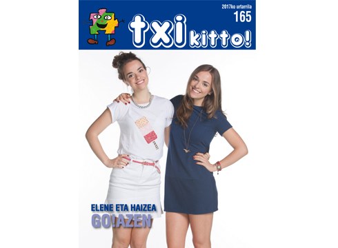 Go!azen telesaileko protagonistak otsaileko Txikitto! aldizkarian