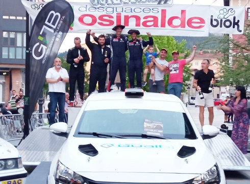 Goilurrak Rallyaren laugarren edizioa ere Iñaki Narbaiza eta Unai Etxeberriarentzat izan zen