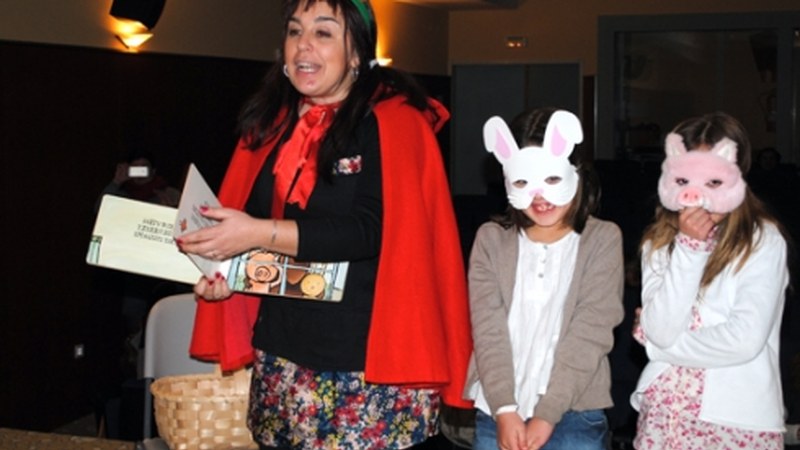 Gurasoak Berbetan-ekoek ederto pasatu zuten Itziar Gameroren ipuinekin