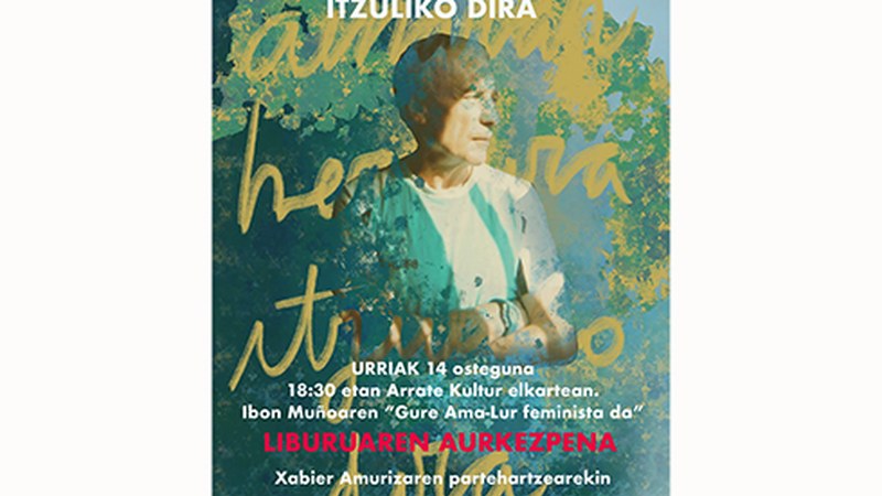 “Gure Ama-Lur feminista da” liburua aurkeztuko du bihar Ibon Muñoak, Xabier Amurizarekin batera