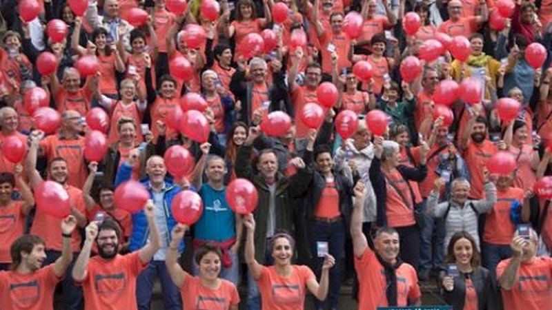 Gure Esku Dago ekimeneko 150 ordezkarik ekainaren 10ean Bilbora joateko deia egin dute gaur Eibarren