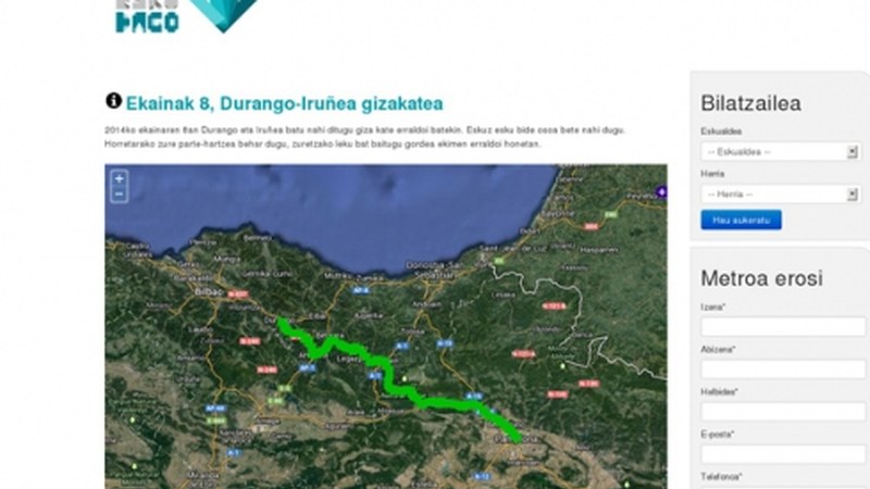 Gure Esku Dago giza-katearen inguruko bilera egingo da gaur Kulturalean