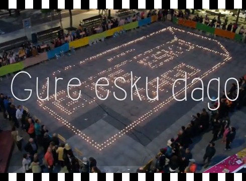 Gure Esku Dago-k zapatuan Eibarren egindako ekitaldiaren bideoa ikusgai