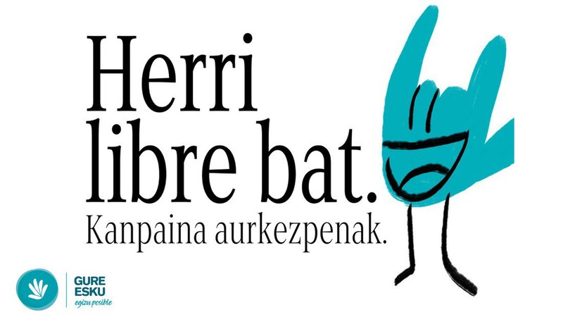 Gure Esku ekimenak "Herri libre bat" kanpaina aurkeztuko du Eibarren datorren astean