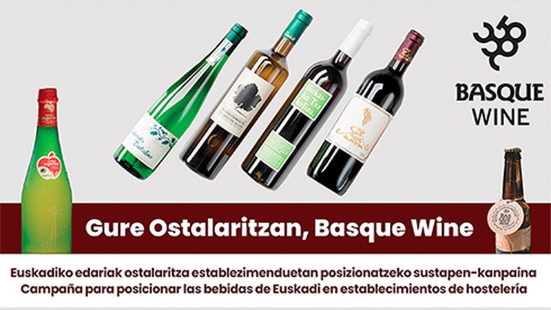 “Gure Ostalaritzan, Basque Wine” programa ipiniko dute martxan bertoko edariak sustatzeko