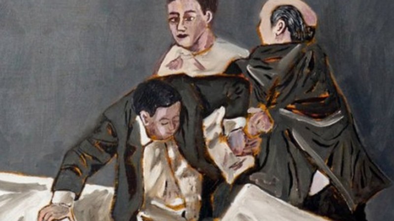 Haritz Gisasolaren margolanak Topalekuan