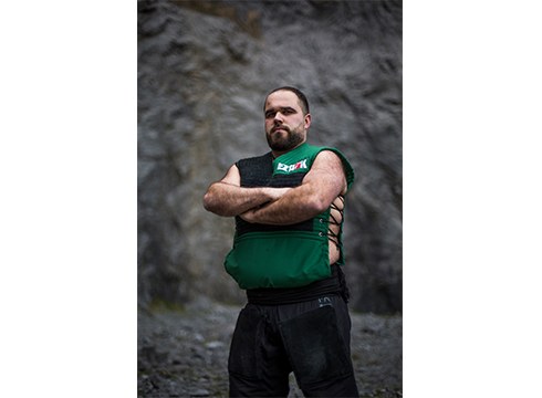 Harriak jasotzea maite duen kaletarra