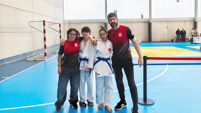 Hasiera bikaina Judo Club Kalamuarentzat Gipuzkoako Infantil Txapelketan