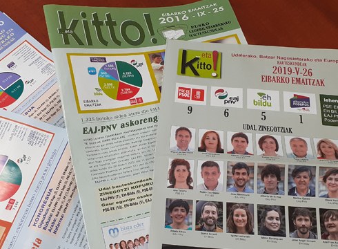 Hauteskundeetako ale berezia Eibar osoan banatuko dugu bihar, auzorik auzo (hemen daukazue lekuen zerrenda)