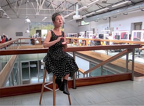 Hazkunde esponentzialari buruzko azalpenak ematen ditu Ana Galarragak gaurko bideoan