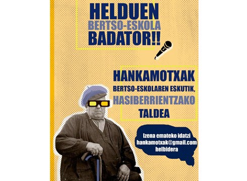 Martxan da helduentzako Bertso Eskola Eibarren