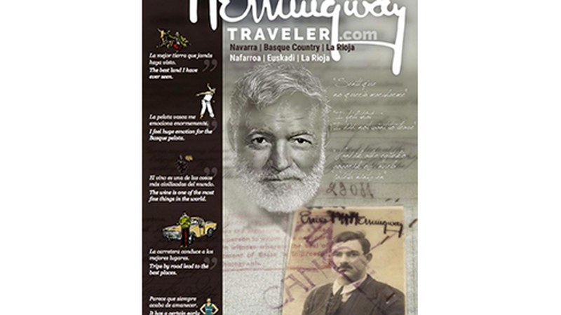 ‘Hemingway Traveler’ aldizkaria aurkeztuko dute gaur Portalean
