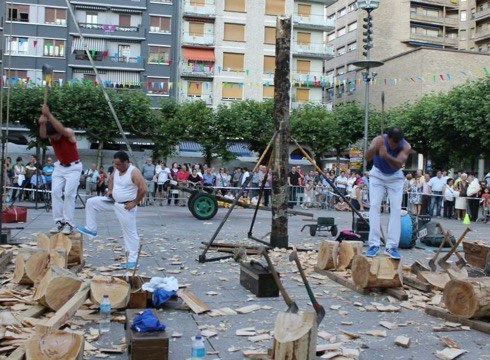 Herri-kirol modalitateen erakustokia izango da gaurko Euskal Jaialdia