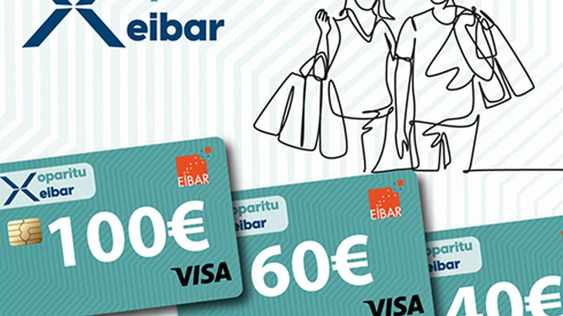 Herriko 180 establezimenduk egin dute bat Oparitu Eibar kanpainarekin