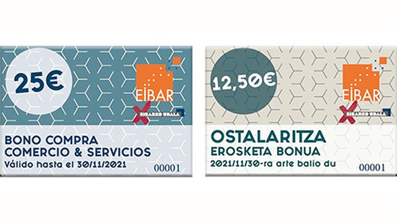 Herriko 181 establezimendutan deskontuarekin erosteko bonuen salmenta gaur hasiko da