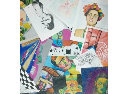 Herriko eskola publiko ikasleen artelanak Portalean ikusgai