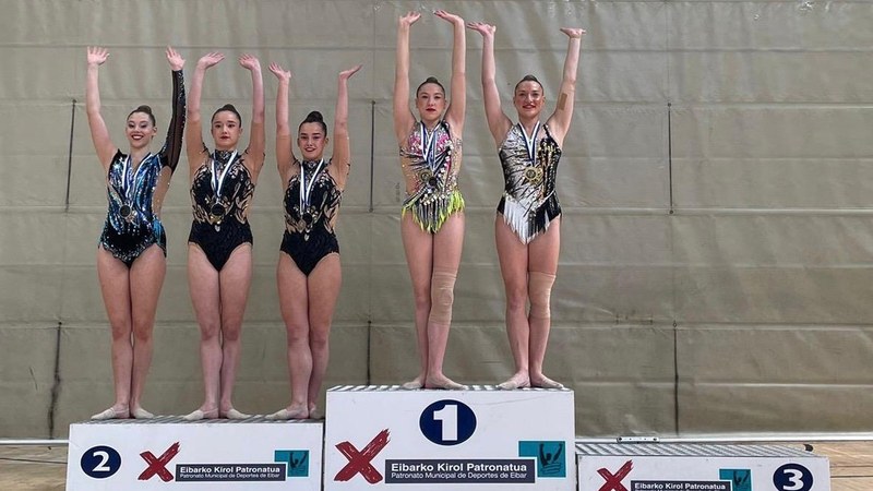Herriko gimnastak profeta izan ziren Ipuruan jokatutako Gipuzkoako txapelketan