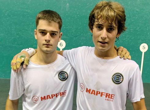 Herriko pilotariek gaur arratsaldez eta bihar goizez jokatuko dute Astelena pilotalekuan