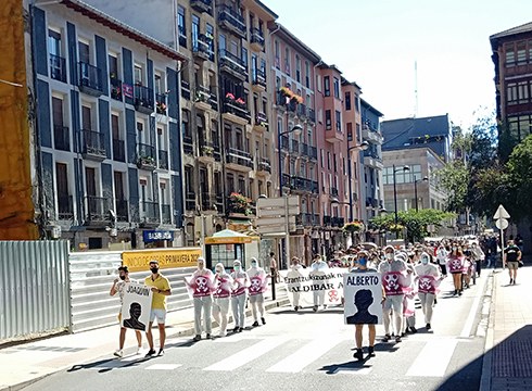 Herritar mordoa mobilizatu ziren zapatuan, Zaldibarren gertatutakoaz erantzukizunak eskatzeko