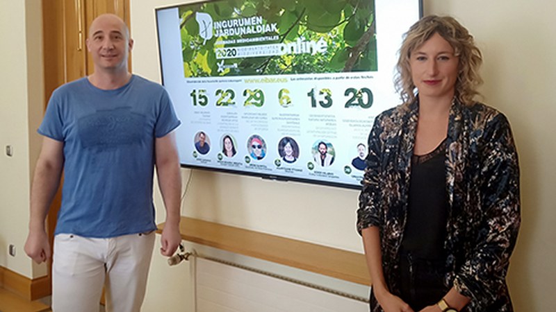 Herritarrak biodibertsitatearen garrantziaz jabetzeko kanpaina aurkeztu dute gaur Udalean