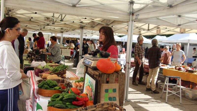 Herritarren parte-hartze zabala izan zuen Kontsumo Arduratsu eta Ekologikoaren Azokak