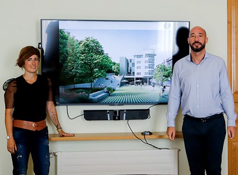 Hijos de Gabilondo eraikina birgaitzeko aurreproiektua aurkeztu dute gaur