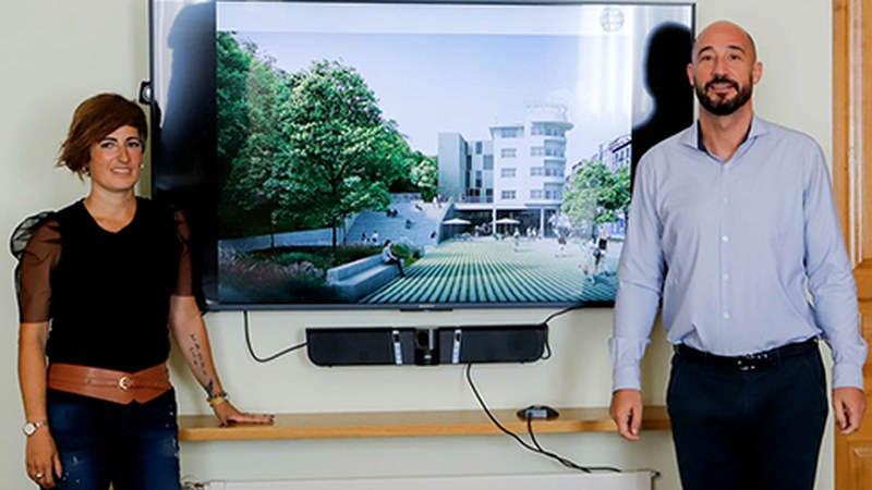 Hijos de Gabilondo eraikina birgaitzeko aurreproiektua aurkeztu dute gaur