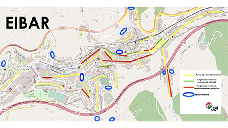 Hiria “errealitate berrira” egokitzeko plana aurkeztu du EAJ-PNVk