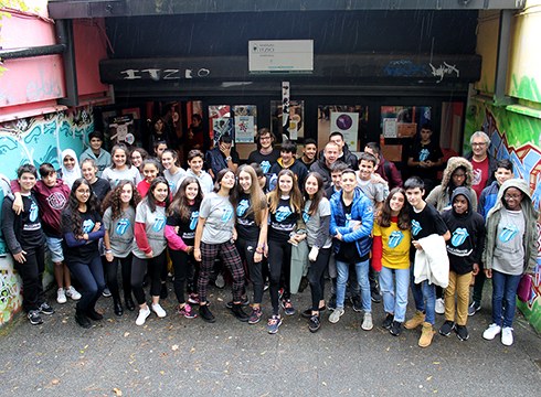 Hizkuntza ohiturak aldatzea helburu duen eusLider egitasmoa lantzen dihardute DBH-ko ikasleekin