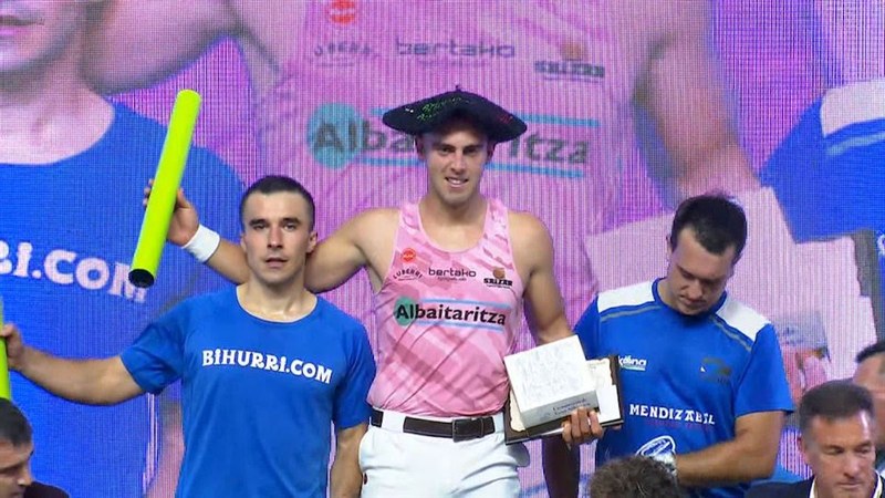 Hodei Ezpeleta bigarren izan da beste behin Euskal Herriko Txapelketan