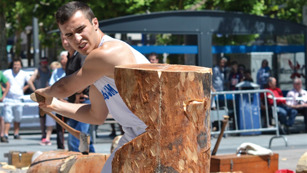 Hodei Ezpeleta etzi jokatuko den XXV. Urrezko Binakako Aizkolari Txapelketan arituko da