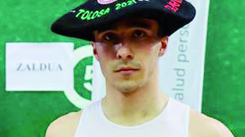 Hodei Ezpeletak Euskadiko Aizkora Txapelketako finalerako txartela eskuratu du