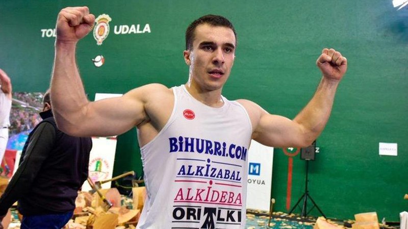 Hodei Ezpeletak Urrezko Binakako Aizkolari Txapelketarako txartela eskuratu du