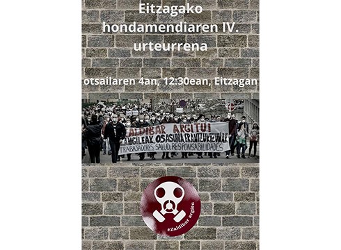 Hondamendiaren laugarren urteurrena gogoratuko da bihar eguerdian Eitzagan, Zaldibar Argituk antolatuta