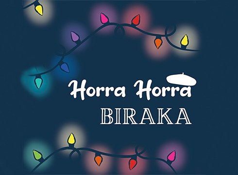"Horra, horra Biraka" Gabonetako dantza ikuskizuna eskainiko dute gaur Errebal Plazan