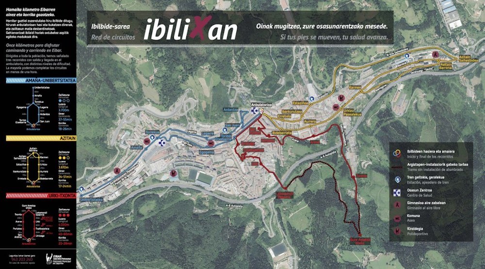 Ibilixan ibilaldi osasungarriak urrian itzuliko dira Eibarrera