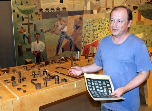 Ibon Aranberriren "Makina eskua da" irailaren 16ra arte Museoan ikusgai