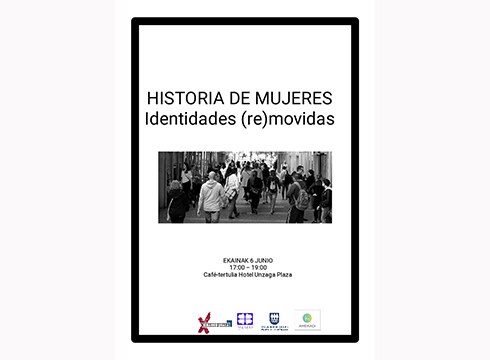 "Identidades (re)movidas" kafe tertulia egingo da gaur arratsaldean Unzaga Plaza hotelean