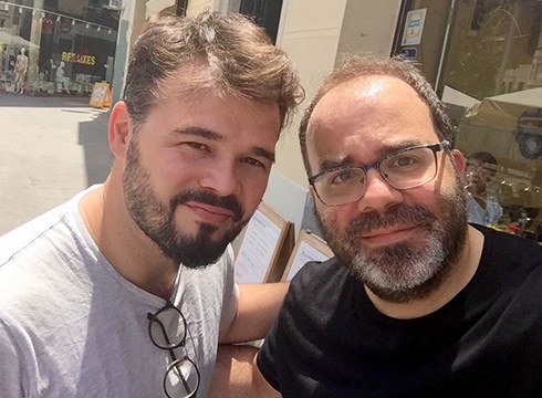 Igor Meltxor kazetariaren "Gabriel Rufián, la voz de la calle" liburuaren aurkezpena egingo da bihar Portalean