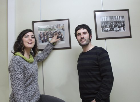 Ihintza Fernandez eta Unai Campo, …eta kitto!-n hazitako “umeak”