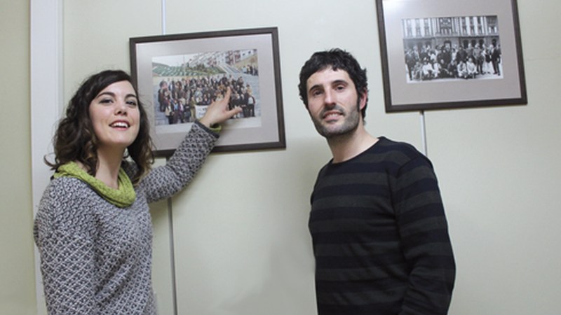 Ihintza Fernandez eta Unai Campo, …eta kitto!-n hazitako “umeak”