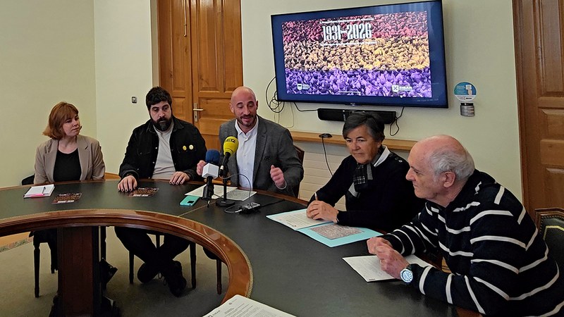 II. Errepublika oroitzeko prestatu duen programazioa aurkeztu du Udalak