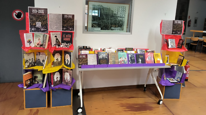 II. Errepublikaren 95. urteurrena gogoratzeko liburu hautaketa berezia prestatu du Udal Liburutegiak