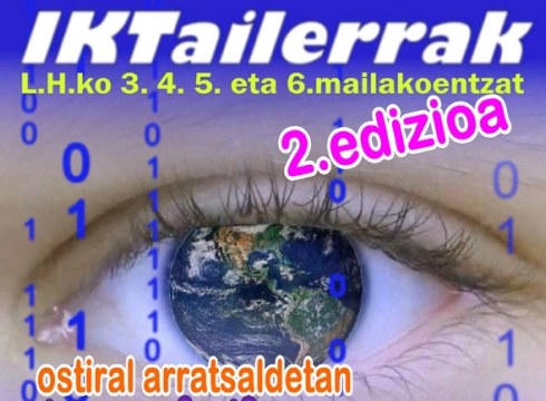 Ikasleak teknologia berrietan murgiltzeko tailerrak