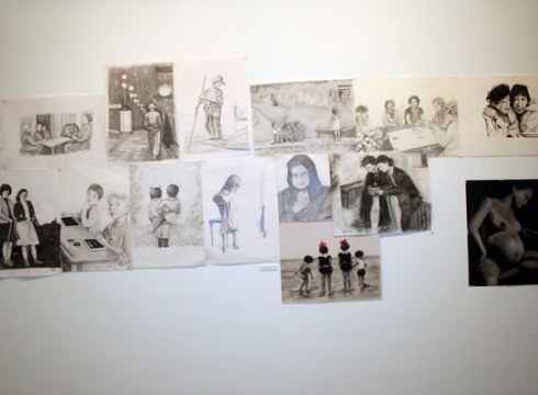 Ikasturteari agur esateko erakusketa Portalean ikusgai