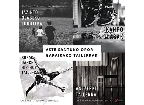 Ikusgai daude Aste Santu opor garaiko tailerren zozketen emaitzak