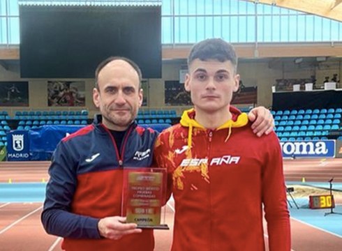 Imanol Egidazu atletak 18 urtez azpiko Iberiako Saria irabazi du