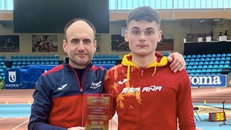 Imanol Egidazu atletak 18 urtez azpiko Iberiako Saria irabazi du