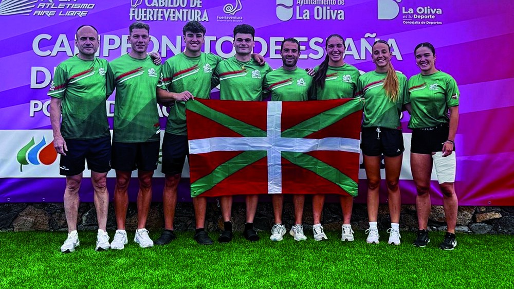 Imanol Egidazu bosgarren izan zen Espainiako proba konbinatuen txapelketan