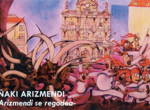 Iñaki Arizmendi donostiarraren margolanak Topalekuan ikusgai